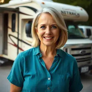 Jennifer Owens, fifth wheel owner